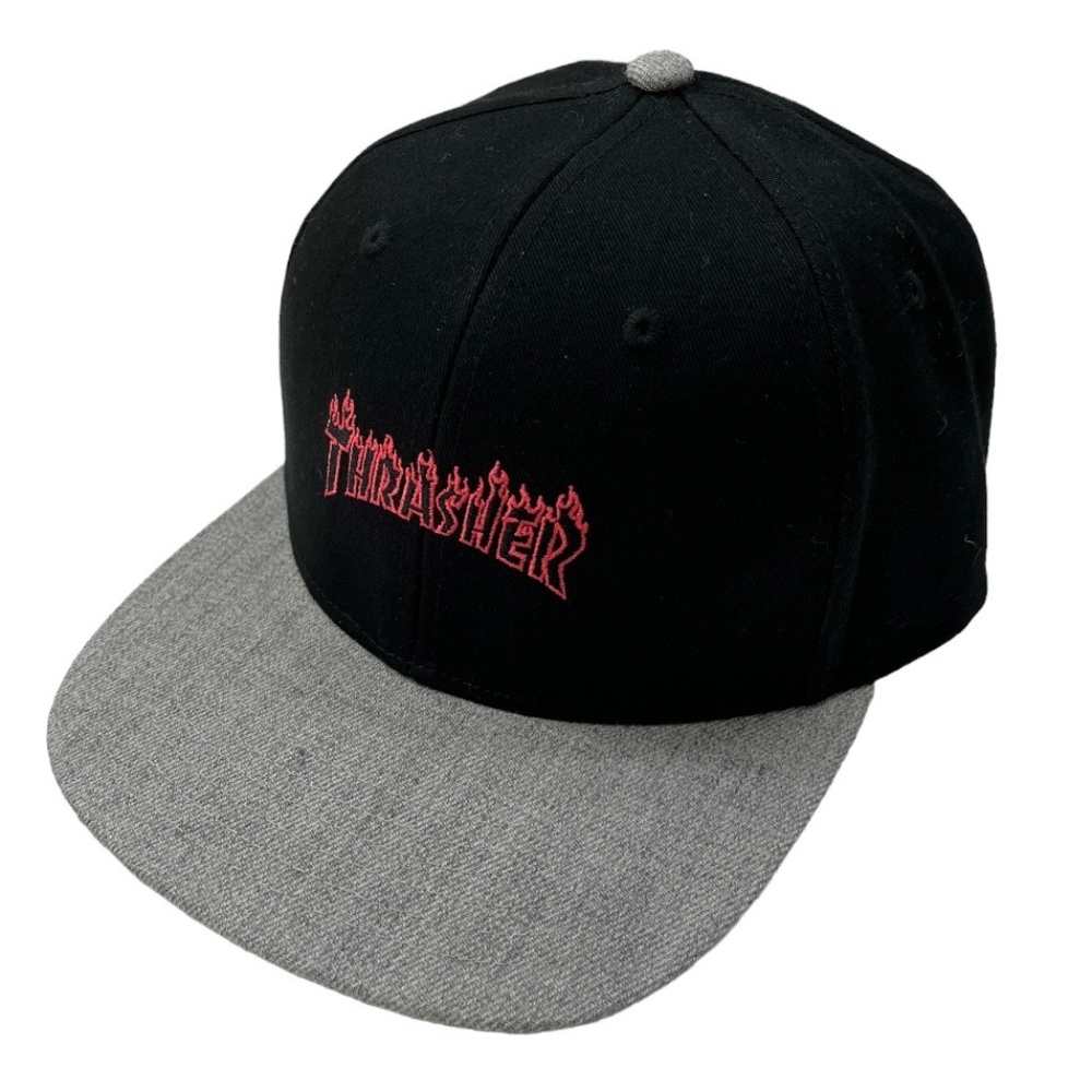 NWOT Thrasher Pink Flames Logo Hat